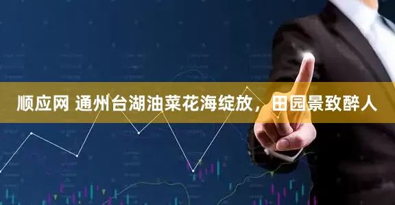 顺应网 通州台湖油菜花海绽放，田园景致醉人